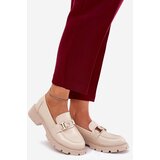 Boto Women's Moccasins Made Of Eco Leather Beige Lomnela | ePonuda.com