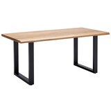 Bessagi Home jedilna miza len, hrast, 180x90 | Shoptok.si