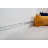 MID.YOU Postelja S Predalom Naomi, 100x200, Bor, Bela, Masivna | Shoptok.si