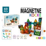 Classic World Magnetni konstruktor set Rainbow Ball run 69 delova A1571502B Magnetne kocke Slike