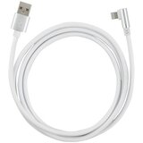 BAUHAUS USB kabel kotni (Bela, 1 m, USB A vtič, strelovodni vtič) | Shoptok.si