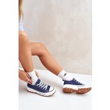 EVENTO PE1 Low Women's Sneakers On Platform Navy Aradwin | Eponuda.ba