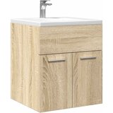 vidaXL Kupaonski ormarić za umivaonik sonoma hrast 41x38,5x46 cm cijene