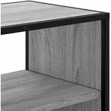 TV ormarić sivi Sonoma 80x31x39,5 cm Konstruirano drvo i metal | Eponuda.com