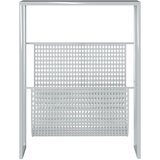  Stalak za časopise srebrni 35 x 15 x 45 cm čelični | Eponuda.ba
