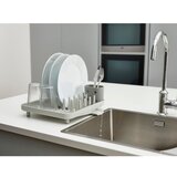 Joseph Joseph Svetlo siv plastičen odcejalnik posode 33,5x31,5 cm Duo – | Shoptok.si