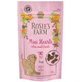 Rosie's Farm Puppy & Adult "Mini Hearts" teletina - Varčno pakiranje: 5 x 50 g | shoptok.hr