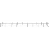  Kavez za pse srebrni 18 m² čelični | shoptok.hr