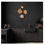 WALLXPERT dekorativni metalni zidni pribor monstera v3 u