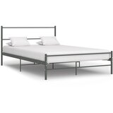 vidaXL okvir za krevet sivi metalni 160 x 200 cm Cijene