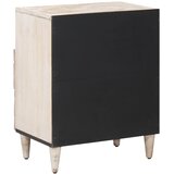  Ormar za krevet Bijelo 50 x 33 x 60 cm Čvrsto drvo manga | shoptok.hr
