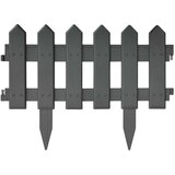  Rubnjaci za travnjak 25 kom antracit 10 m PP | shoptok.hr