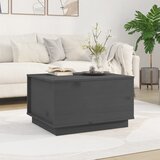  Stolić za kavu sivi 60 x 50 x 35 cm od masivne borovine | shoptok.hr