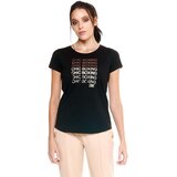 Leone 1947 Majice s kratkimi rokavi Woman T-Shirt Short Sleeves Chic Boxing Črna | Shoptok.si