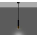  Obesna svetilka LOOPEZ 1 črna/zlata, (21347634) | Shoptok.si