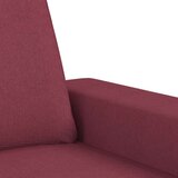vidaXL sedežna garnitura 3-delna vinsko rdeče blago, (20925491) | Shoptok.si