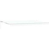  Povlačivi tende Bijela 600 × 350 cm Poliester i aluminij | shoptok.hr