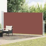  Uvlačiva bočna tenda za terasu 180 x 500 cm smeđa | shoptok.hr