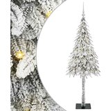 vidaXL Božično drevo med 150 LED z stojalom Bela 150 cm PE in jeklo, (5000068124) | Shoptok.si