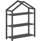 Vipack Antracitno siv otroški regal iz masivnega bora 111x141x40 cm Dallas – | Shoptok.si