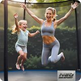  Vrtni trampolin Neo-Sport 15 ft / 465 cm s vanjskom zaštitnom mrežom i ljestvama | shoptok.hr