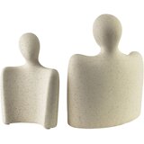 Mondex dekorativne figurice smola Manon 10x17cm 16x20cm bež 2kos, (5000305436) | Shoptok.si