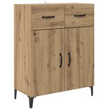  Kreveta Umjetnički hrast 69,5 x 34 x 90 cm Konstruirano drvo | shoptok.hr