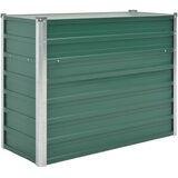  Vrtna sadilica od pocinčanog čelika 100 x 40 x 77 cm zelena | shoptok.hr