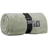 s.Oliver DEKORATIVNA ODEJA 150/200 cm žajbljevo zelena | Shoptok.si