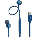 JBL ušesne slušalke z mikrofonom Tune 310C, modra USB-C T310CBLU | Shoptok.si