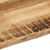  Ploča stola s prirodnim rubom 100x80x3,8 cm Masivno drvo, neobrađeni mango | shoptok.hr