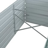  Vrtna sadilica od pocinčanog čelika 240 x 80 x 45 cm zelena | Eponuda.com