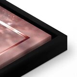  Slika - Space Flamingo (1 Part) Vertical 60x90 U crnom drvenom okviru | shoptok.hr