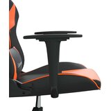 vidaXL Igraća stolica crno-narančasta od umjetne kože | shoptok.hr