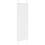 vidaXL Plisirana roleta bijela 50x150 cm širina tkanine 49,4 cm | shoptok.hr