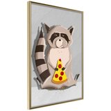  Poster - Racoon Eating Pizza 20x30 | shoptok.hr