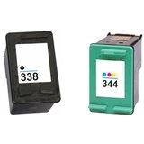 HP Komplet kartuš za C8765EE nr.338 (črna) + C9363EE nr.344 (barvna), kompatibilen | Shoptok.si