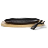 Echtwerk SET PONEV Oval mit Grillstreifen lito železo 4-delni | Shoptok.si