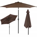  Vrtni suncobran - 250 cm, smeđi | shoptok.hr