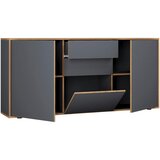 MID.YOU Komoda Salia B160, Antracit, Barva Hrasta Cene