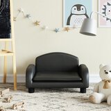 vidaXL Dječja fotelja crna 50x40x30 cm od umjetne kože | shoptok.hr