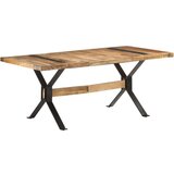  Jedilna miza 180x90x76 cm robusten mangov les, (20711097) | Shoptok.si