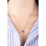 Otelia ženska srebrna ogrlica sa krstićima 305 Cene