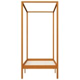  Okvir za krevet s baldahinom od borovine boja meda 100 x 200 cm | shoptok.hr