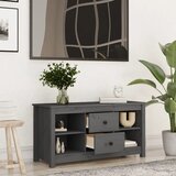 TV ormarić sivi 103 x 36,5 x 52 cm od masivne borovine | Eponuda.ba