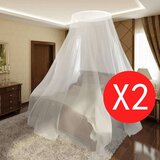 vidaXL Okrugla mreža protiv insekata 2 kom 56x325x230 cm | shoptok.hr
