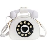 Generic Ženska torbica in denarnica v obliki telefona Vintage zgornji ročaj za telefon, (21127115) Cene