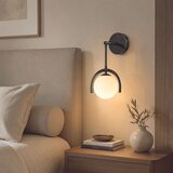 Opviq zidna lampa GEDIK-20445, 1 × E27, crna | Eponuda.com