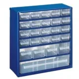 zidni metalni magacin za vijke – 25 ladica 586272