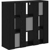  Strani šal s predalom Črna Orehovina 73,5 x 24 x 69,5 cm, (5000233757) | Shoptok.si